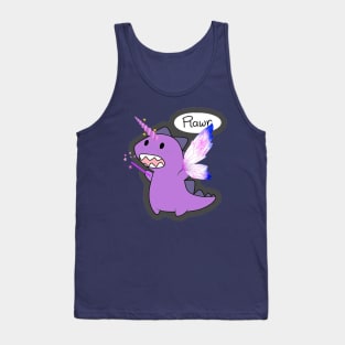 Fairy Dinosaur Rawr Tank Top